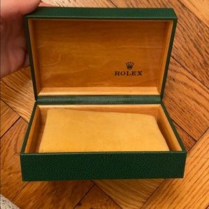 Authentic Rolex Box- empty